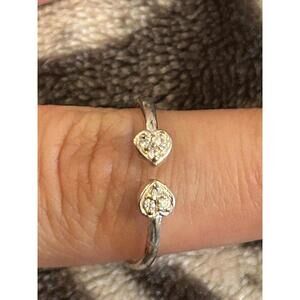 Ring size 8.5 925 sterling silver z211 cute